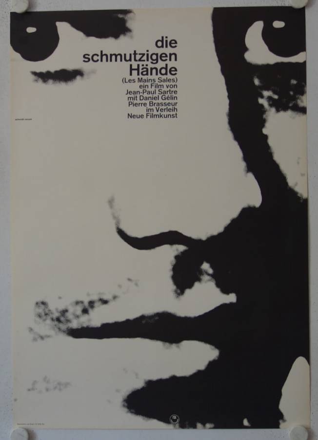 Dirty Hands original release german movie poster